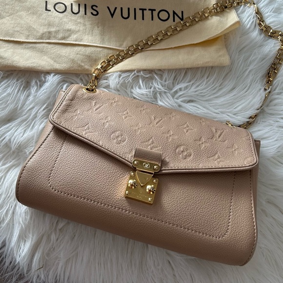 LOUIS VUITTON SAINT-GERMAIN LEATHER HANDBAG - Picture 2 of 11
